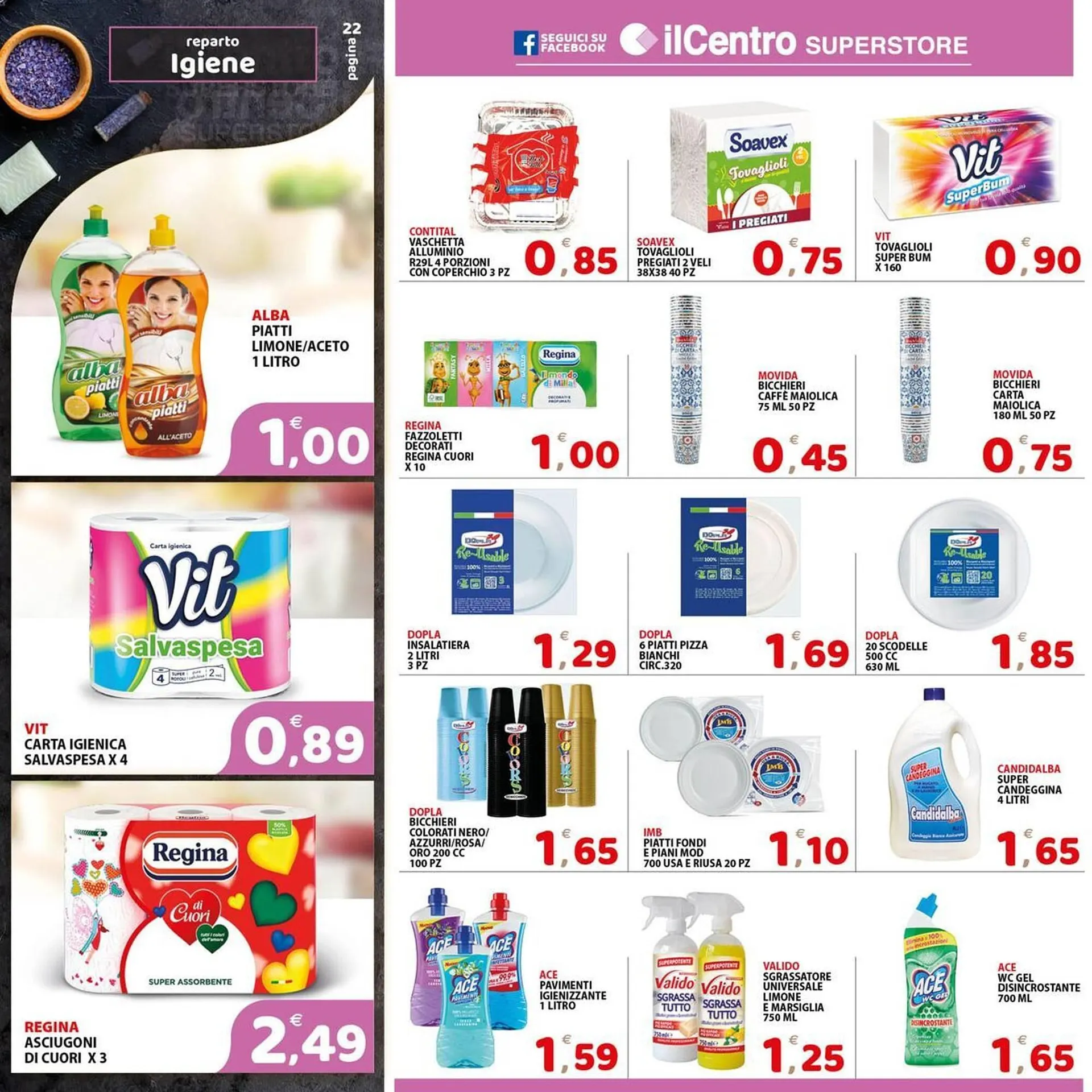 Volantino Il Centro Superstore da 29 aprile a 12 maggio di 2026 - Pagina del volantino 22