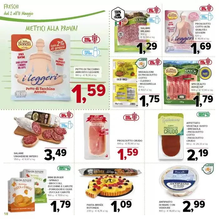 Prendi 2, paghi 1 da 2 maggio a 11 maggio di 2025 - Pagina del volantino 18