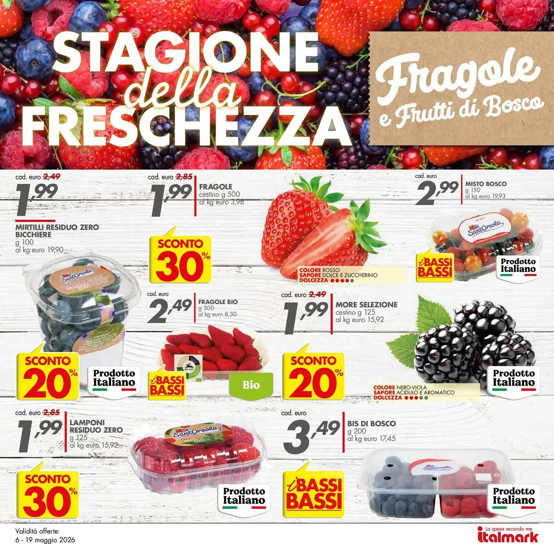 Volantino Italmark da 6 maggio a 19 maggio di 2026 - Pagina del volantino 18