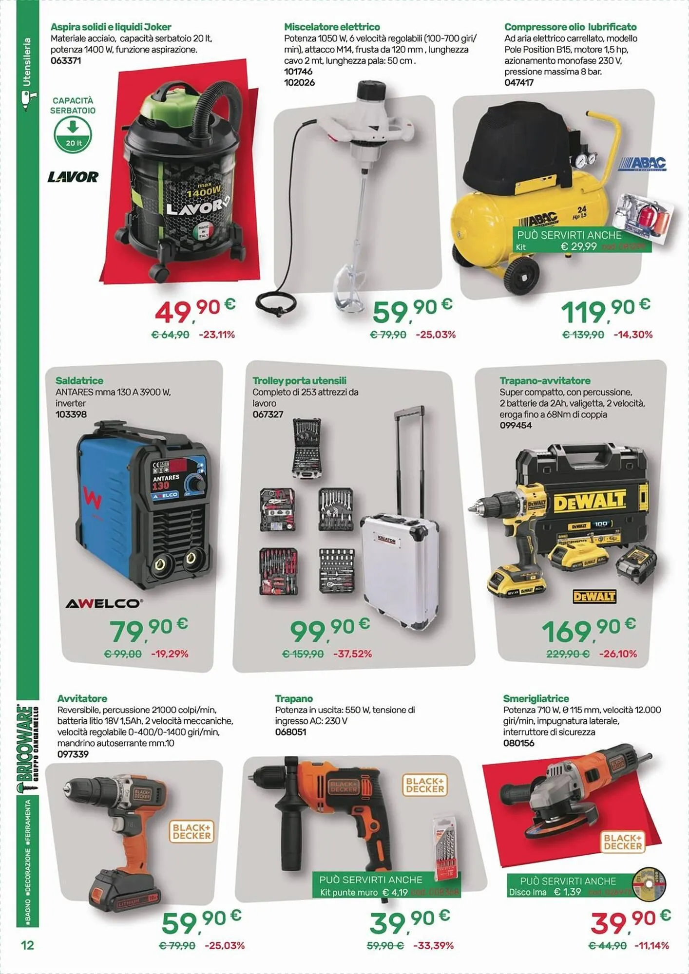 Volantino Bricoware da 12 giugno a 13 luglio di 2025 - Pagina del volantino 12
