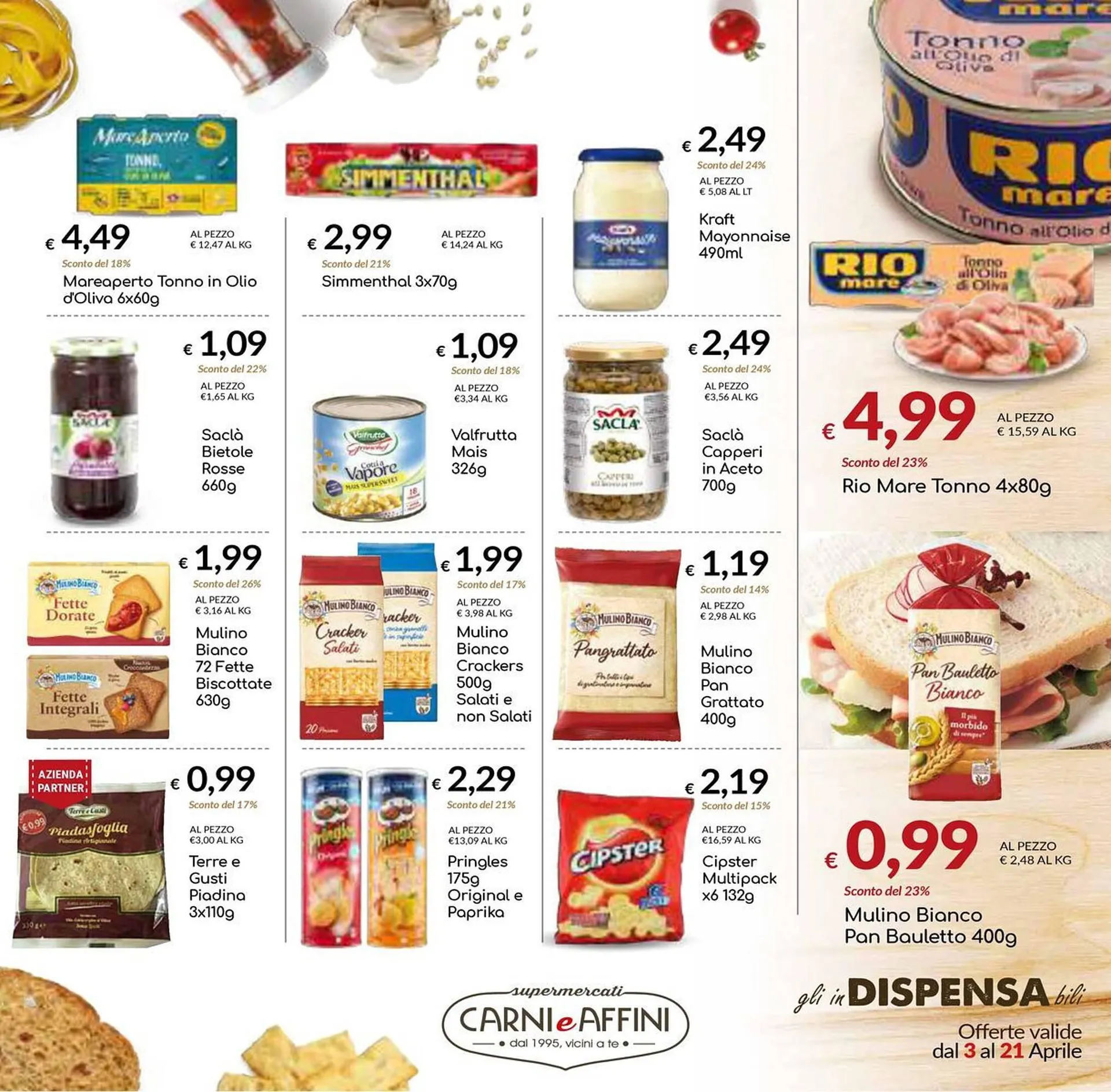 Volantino Carni e Affini Supermercati da 3 aprile a 21 aprile di 2024 - Pagina del volantino 7