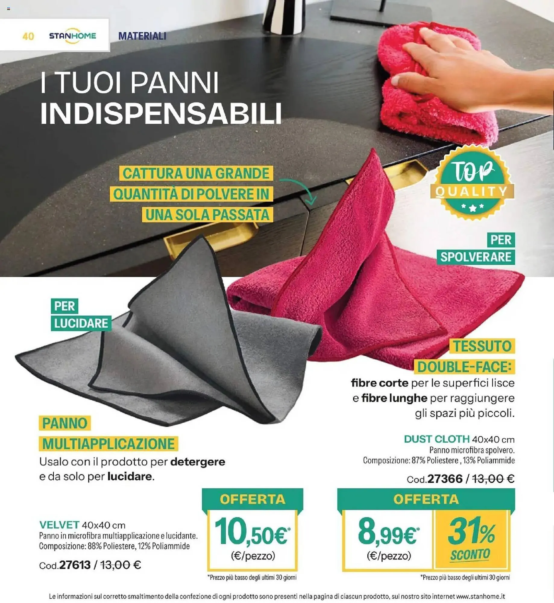 Catalogo Stanhome da 10 marzo a 27 marzo di 2026 - Pagina del volantino 40
