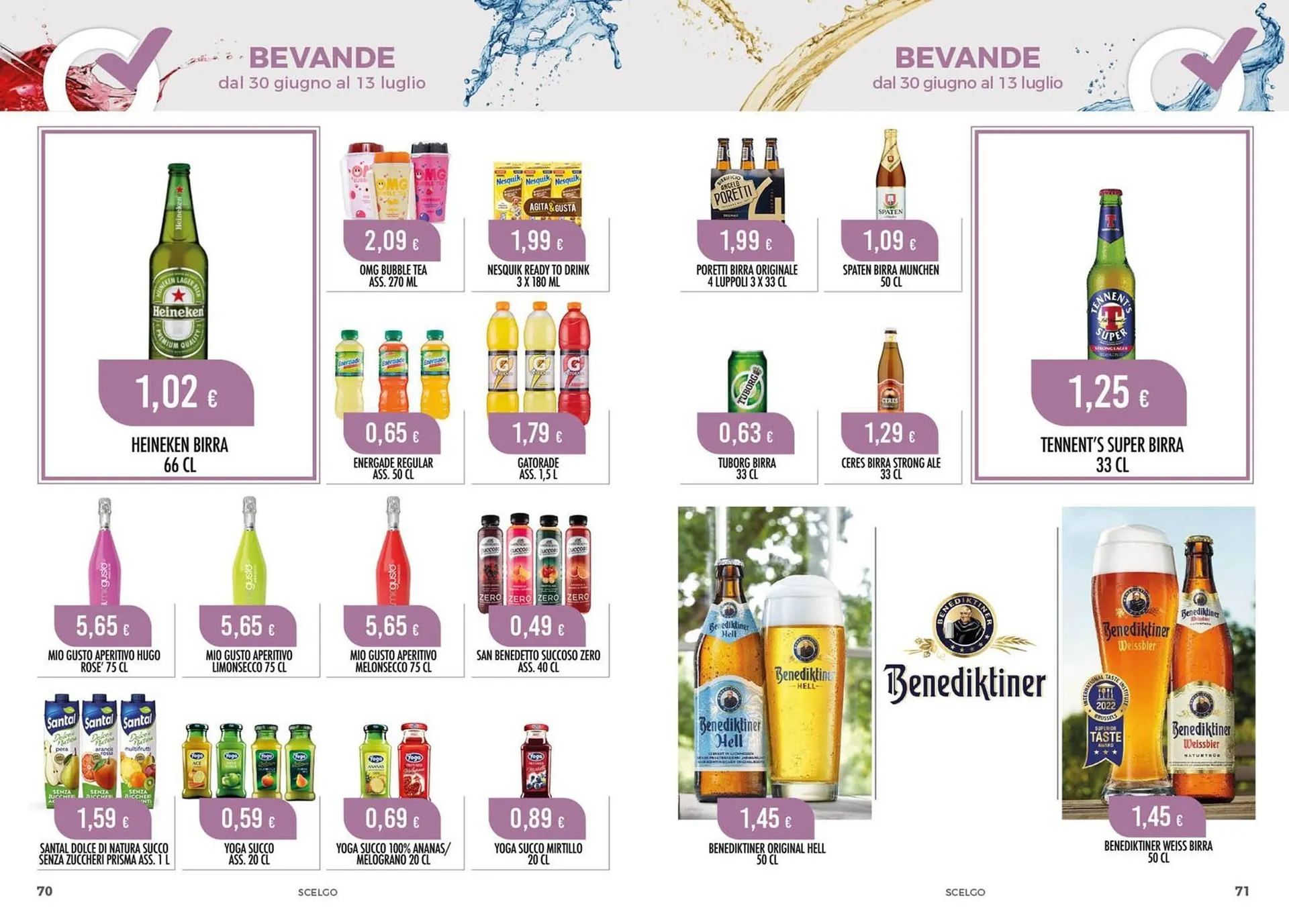 Volantino Scelgo da 30 giugno a 13 luglio di 2025 - Pagina del volantino 36