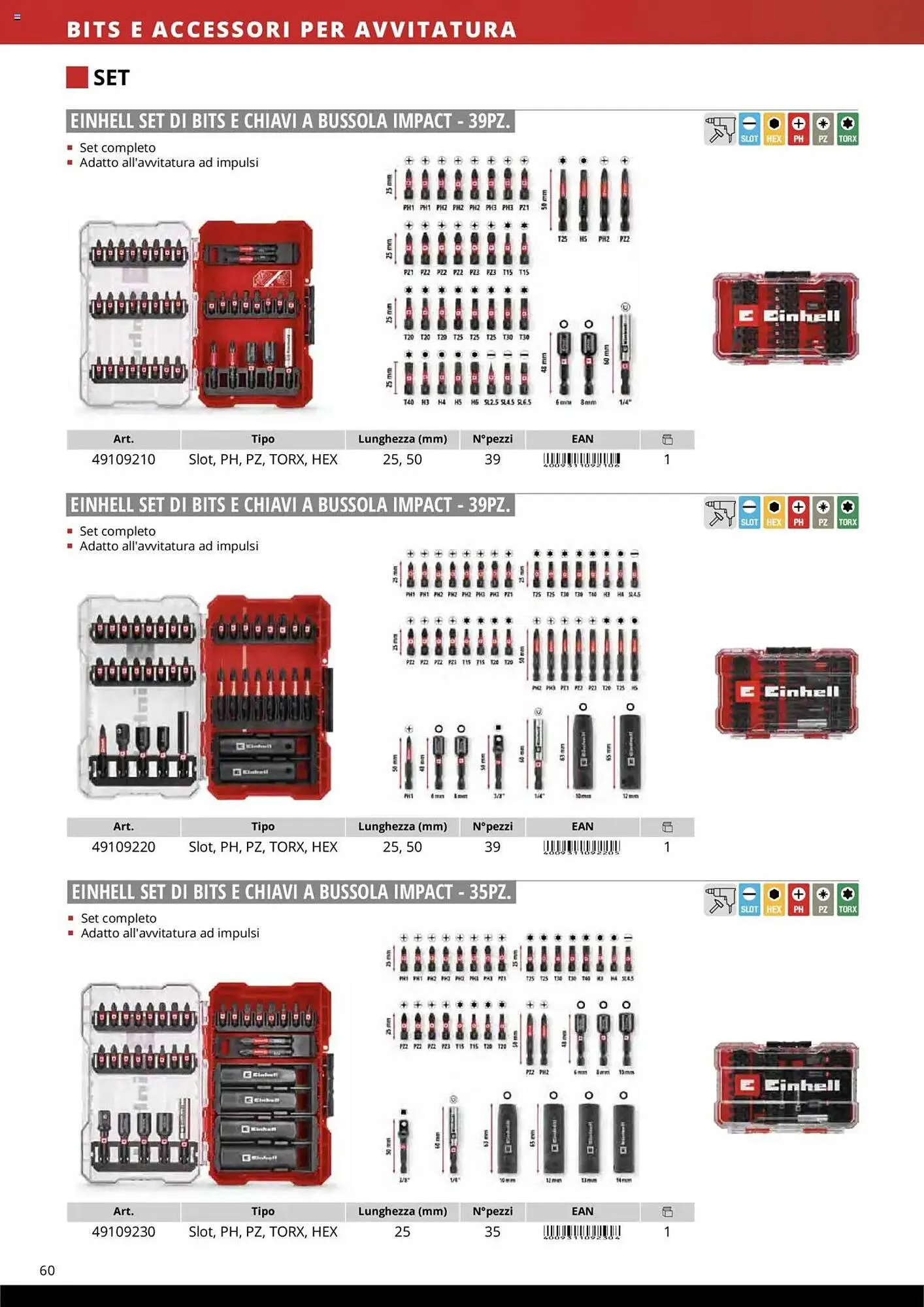 Volantino Einhell da 10 ottobre a 31 dicembre di 2025 - Pagina del volantino 62