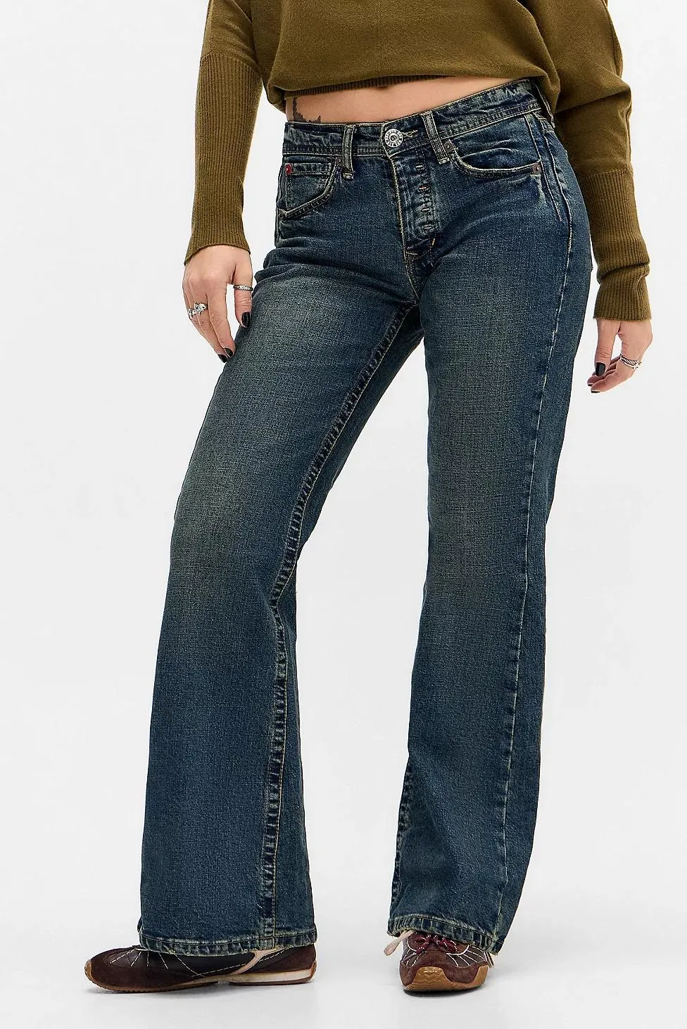 Jeans a Zampa BDG Teo