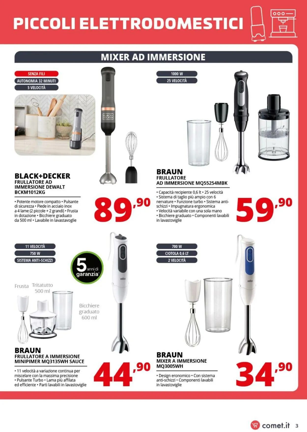 Comet Volantino attuale da 6 giugno a 18 giugno di 2025 - Pagina del volantino 3