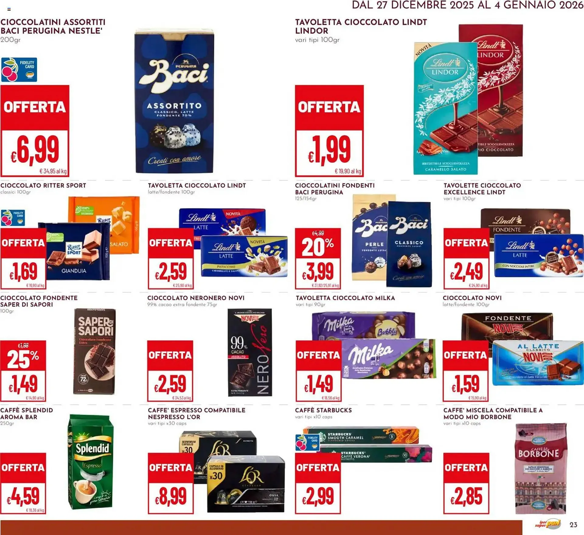Volantino Pan da 27 dicembre a 4 gennaio di 2026 - Pagina del volantino 23