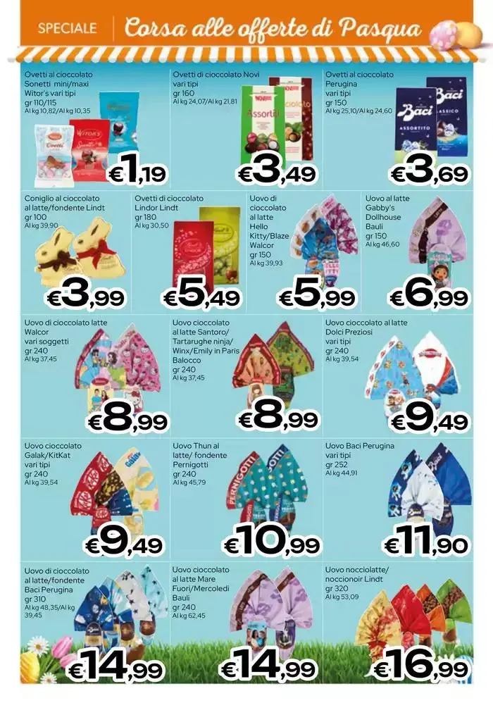 Corsa alla scorta da 8 aprile a 23 aprile di 2025 - Pagina del volantino 13