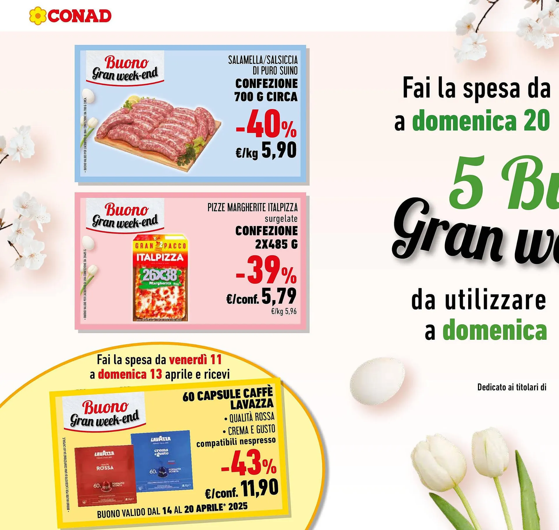 Volantino Conad da 8 aprile a 22 aprile di 2025 - Pagina del volantino 40