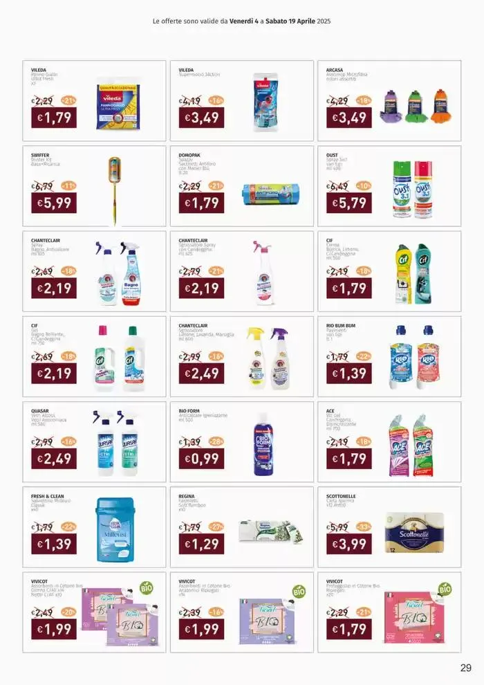 Per Pasqua solo eccellenze! da 4 aprile a 19 aprile di 2025 - Pagina del volantino 29