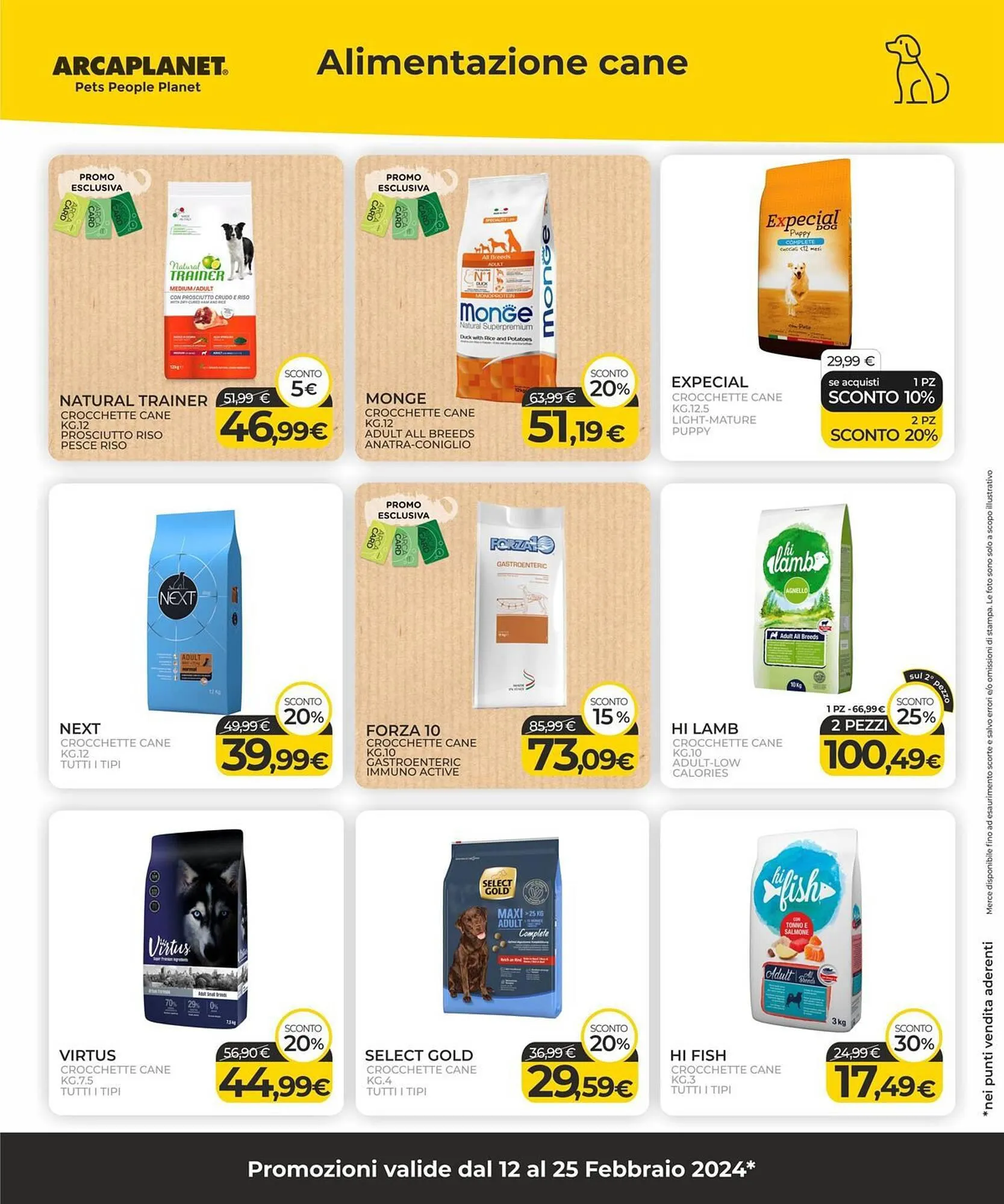 Volantino Arcaplanet da 12 febbraio a 25 febbraio di 2024 - Pagina del volantino 2