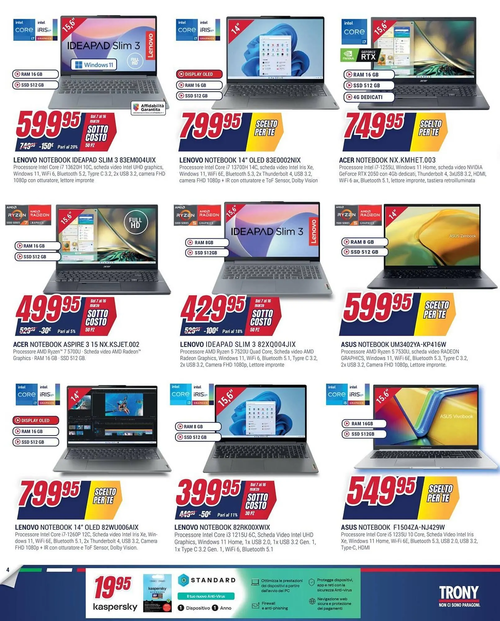 Volantino Trony da 7 marzo a 16 marzo di 2025 - Pagina del volantino 4