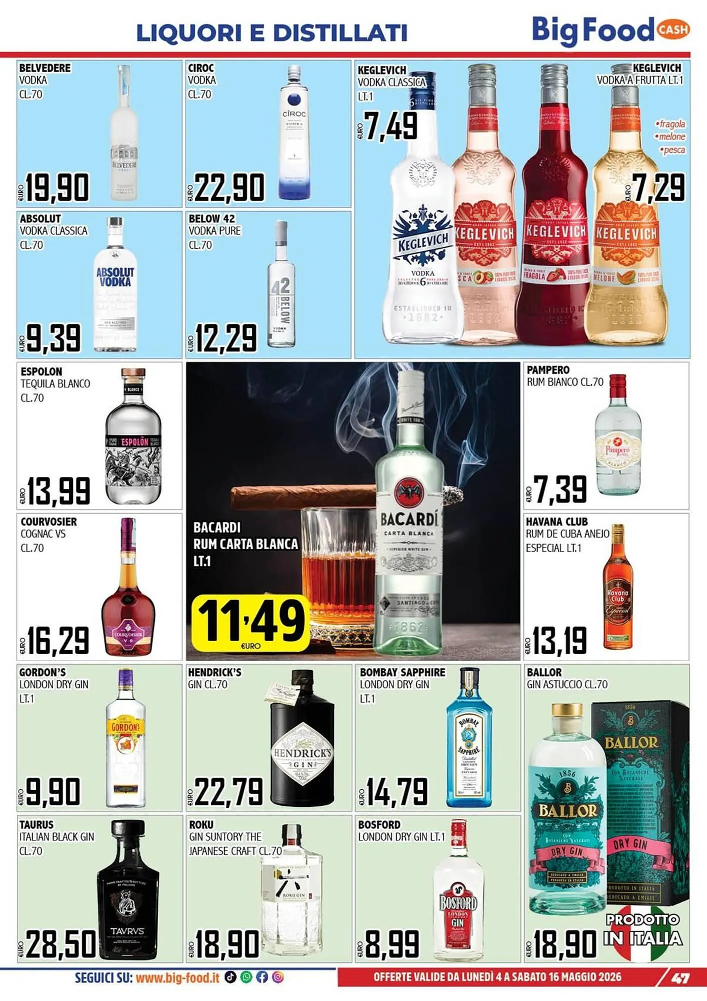 Volantino Big Food da 4 maggio a 16 maggio di 2026 - Pagina del volantino 47