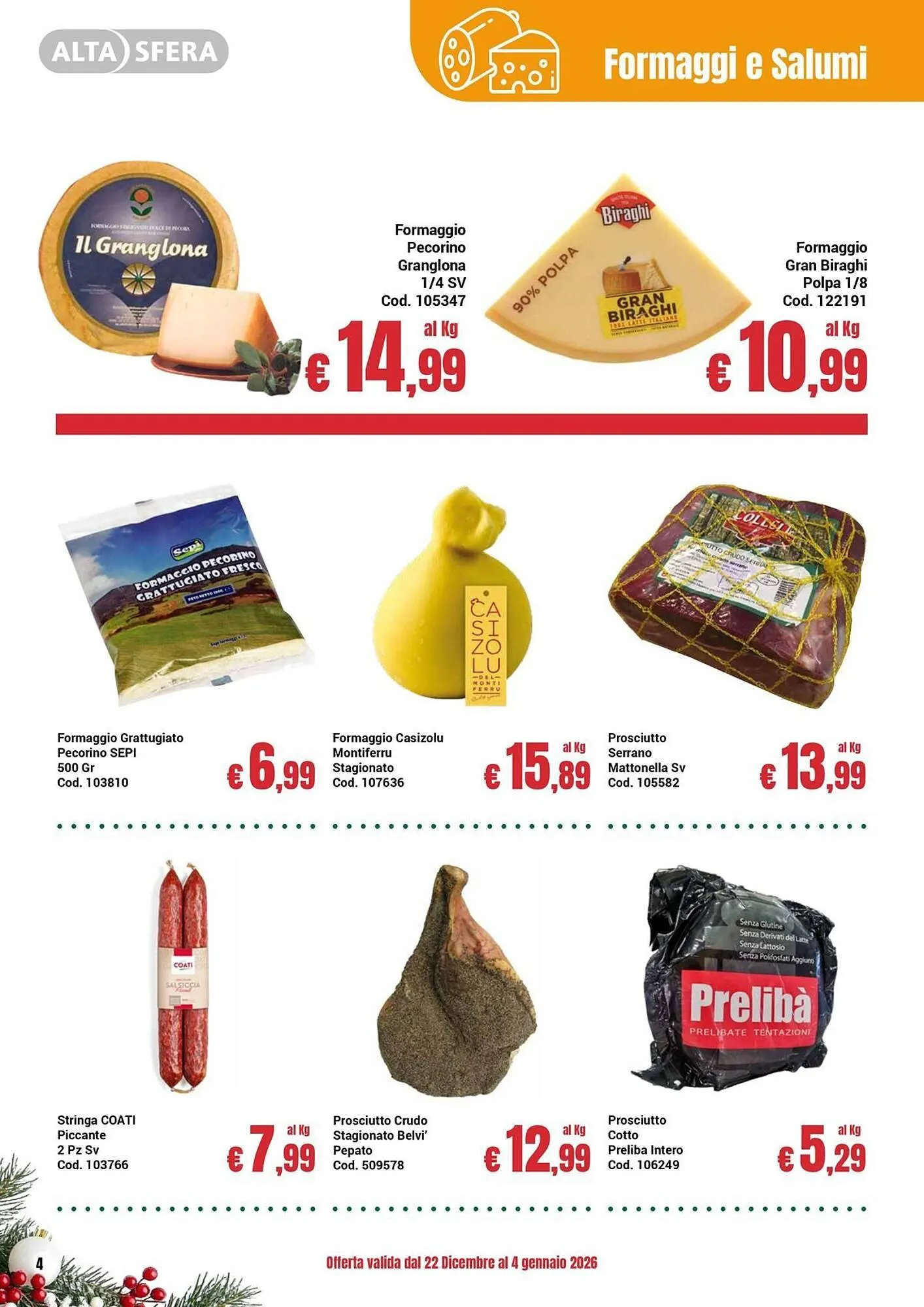 Volantino Centro Cash da 22 dicembre a 4 gennaio di 2026 - Pagina del volantino 4