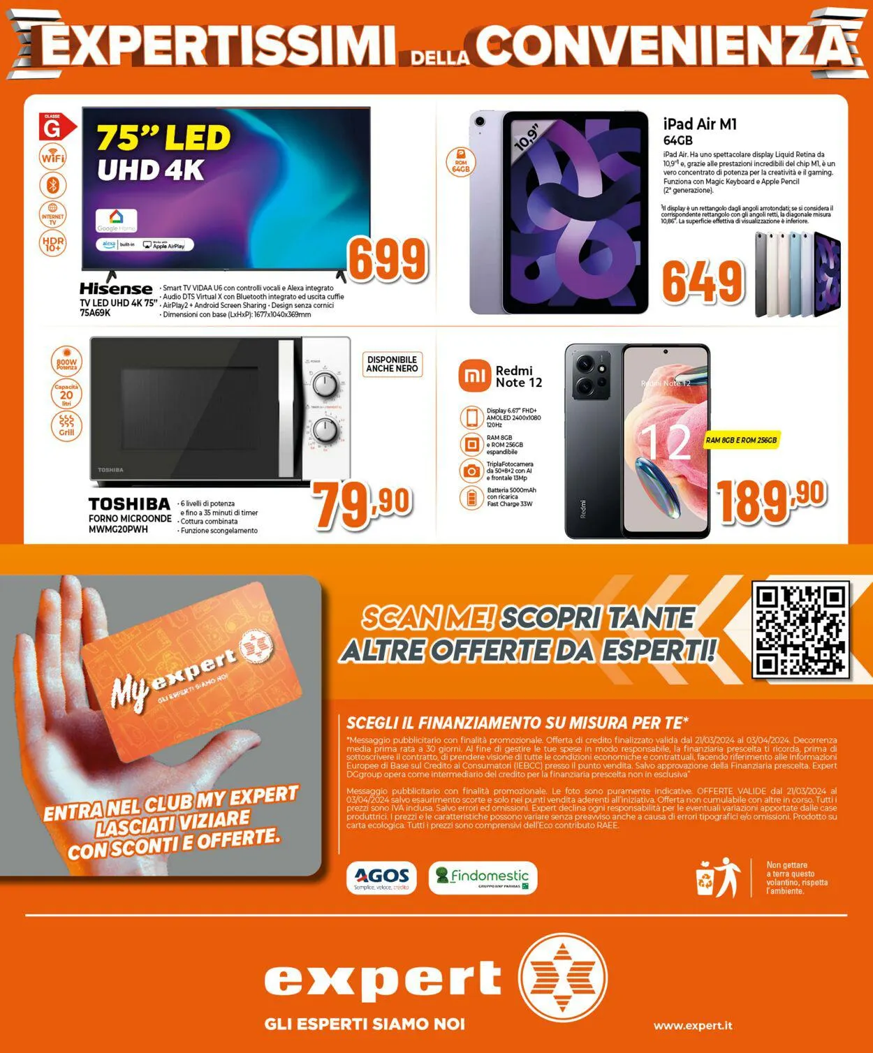 Expert Volantino attuale da 22 marzo a 3 aprile di 2024 - Pagina del volantino 33