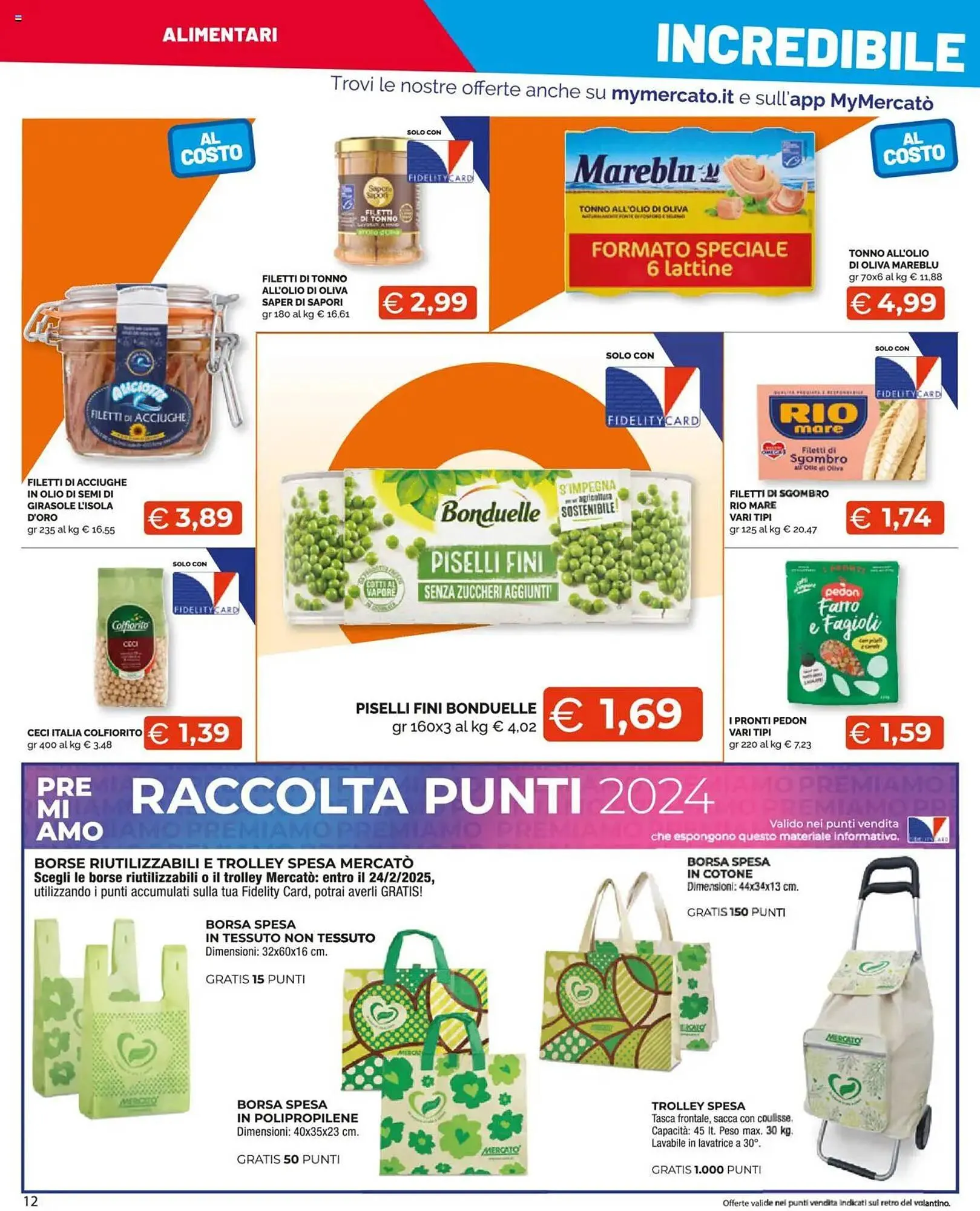 Volantino Mercatò Extra da 7 gennaio a 19 gennaio di 2025 - Pagina del volantino 12