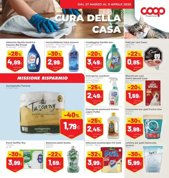 Sconti fino al 40% da 27 marzo a 9 aprile di 2025 - Pagina del volantino 19