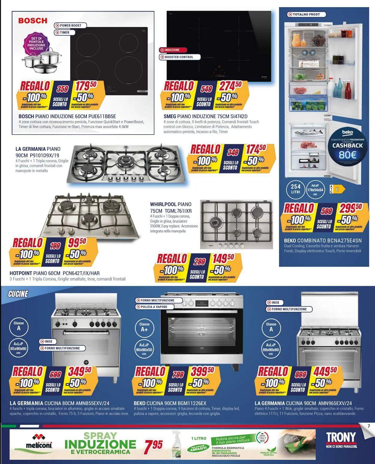 Trony - Palermo Volantino attuale da 3 luglio a 30 luglio di 2025 - Pagina del volantino 7