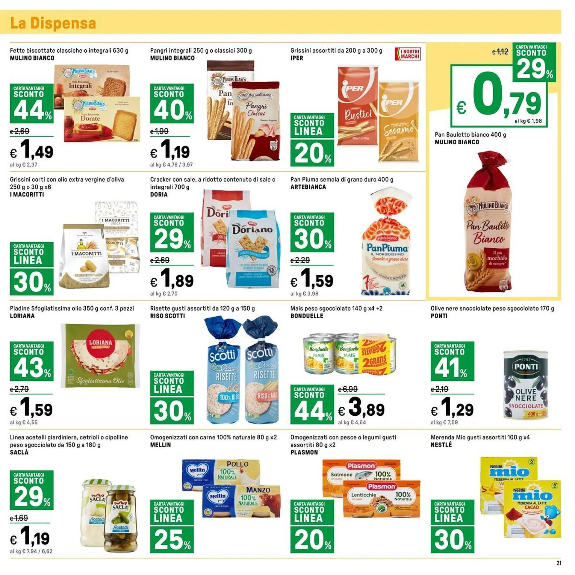 Volantino Iper La Grande da 1 agosto a 10 agosto di 2025 - Pagina del volantino 21