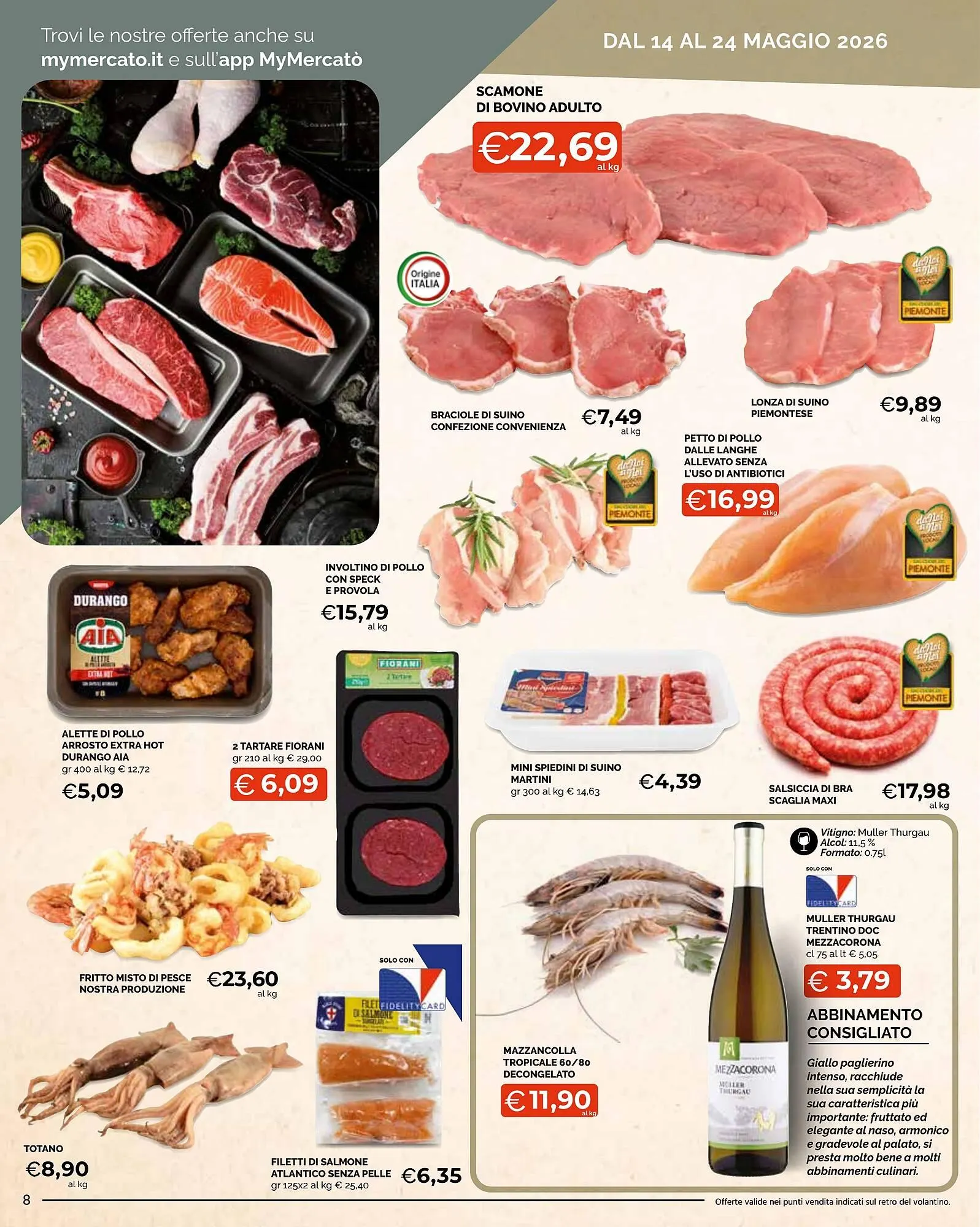 Volantino Mercatò Big da 14 maggio a 23 maggio di 2026 - Pagina del volantino 8