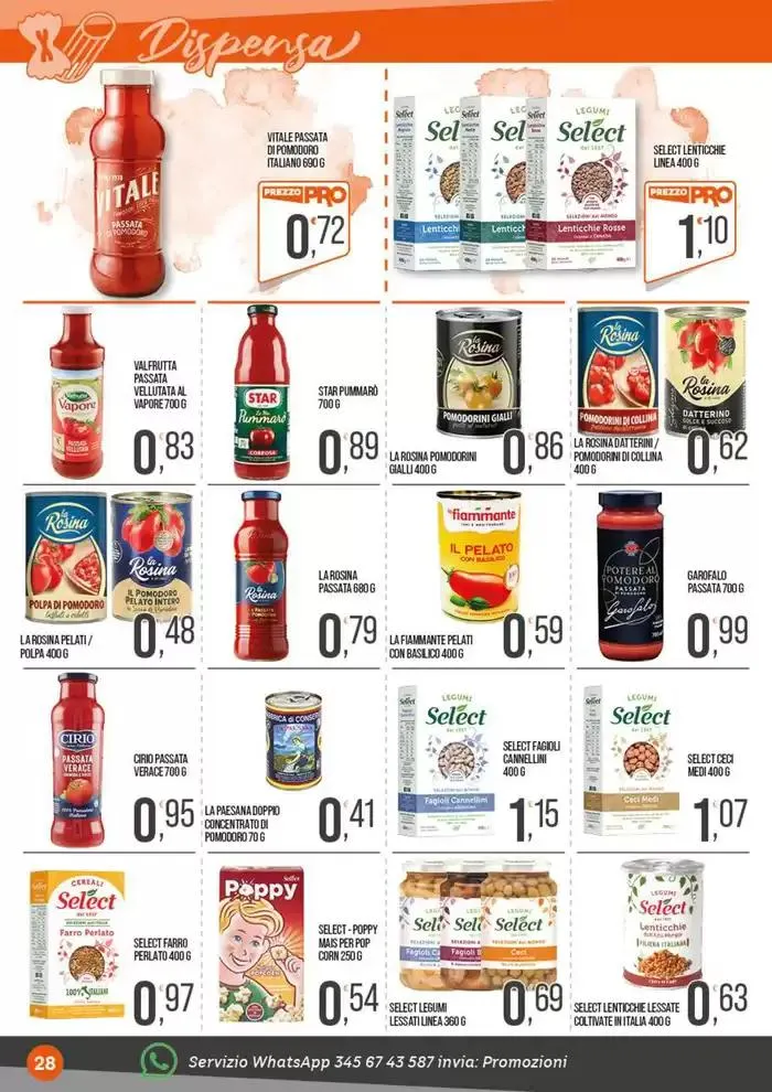Scegli la qualita risparmia con noi! da 28 ottobre a 10 novembre di 2024 - Pagina del volantino 28