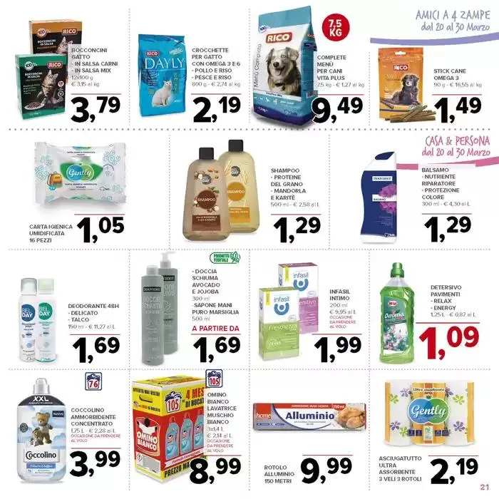 Tutto a 1 euro da 20 marzo a 30 marzo di 2025 - Pagina del volantino 21