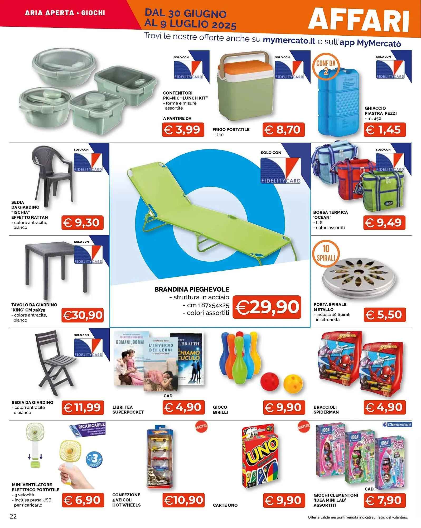 Volantino Mercatò Big da 30 giugno a 9 luglio di 2025 - Pagina del volantino 22
