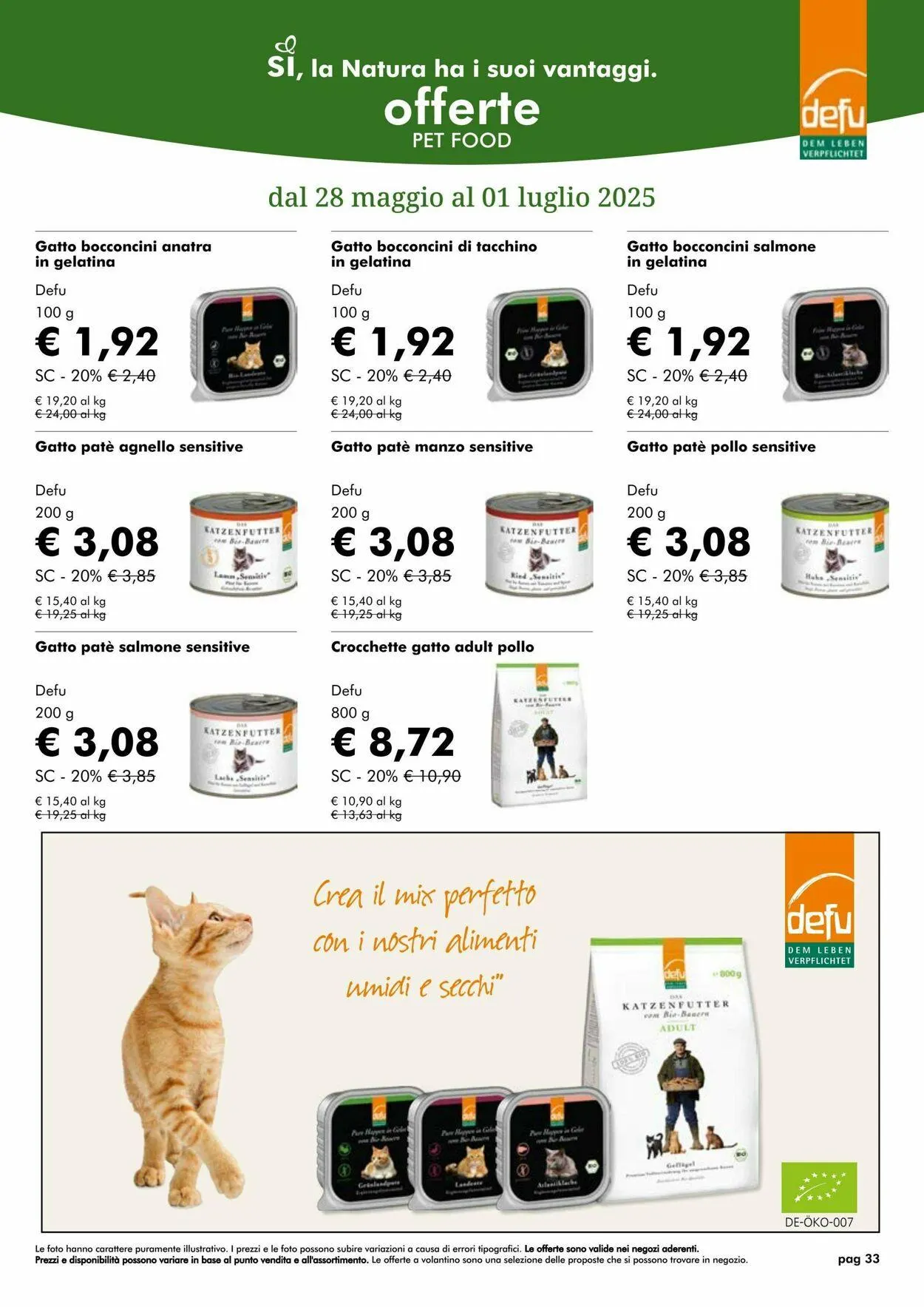 Natura Sì Volantino attuale da 8 luglio a 22 luglio di 2025 - Pagina del volantino 33