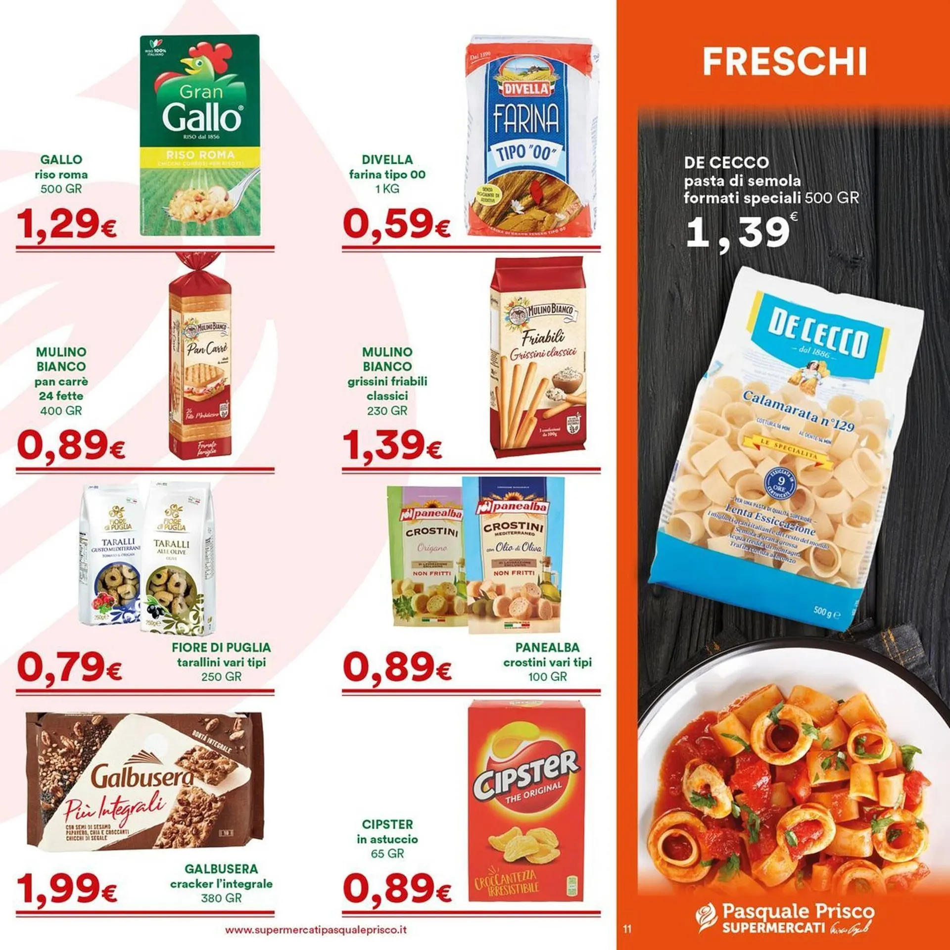 Volantino Supermercati Pasquale Prisco da 26 agosto a 7 gennaio di 2026 - Pagina del volantino 11