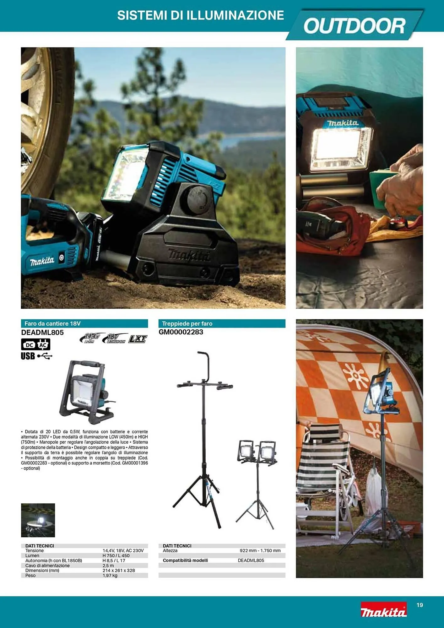 Volantino Makita da 19 novembre a 31 dicembre di 2025 - Pagina del volantino 19