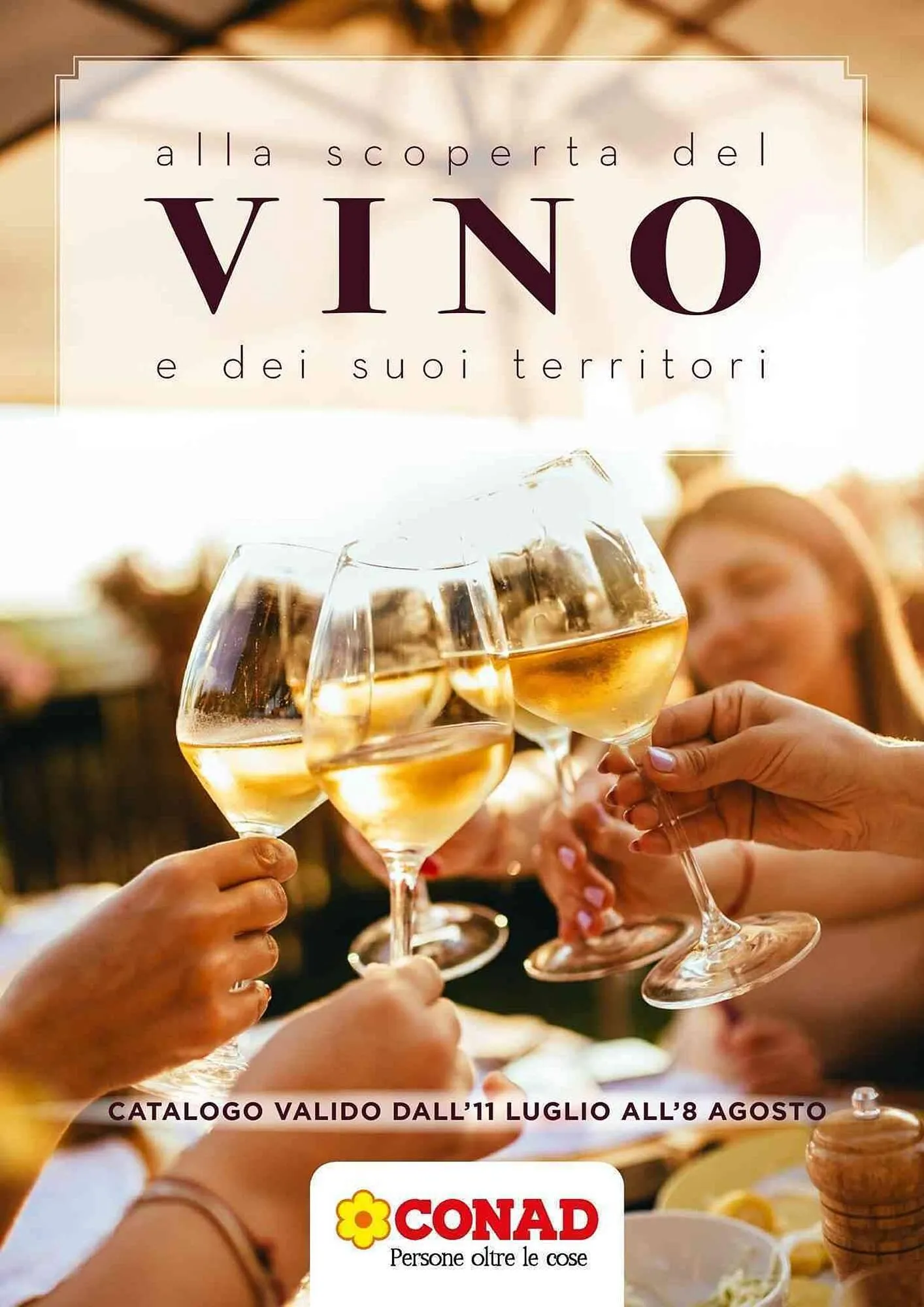 Volantino Conad da 11 luglio a 8 agosto di 2025 - Pagina del volantino 1