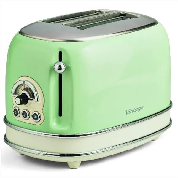 155VERDE TOSTAPANE VINTAGE GREEN 800W