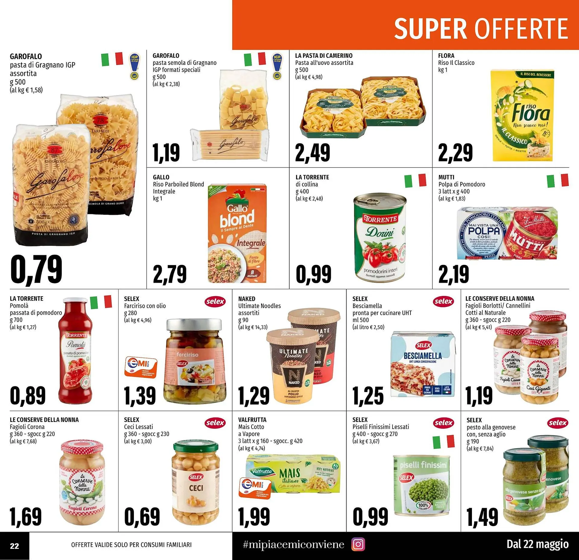 Volantino Emi Supermercati da 22 maggio a 4 giugno di 2025 - Pagina del volantino 22