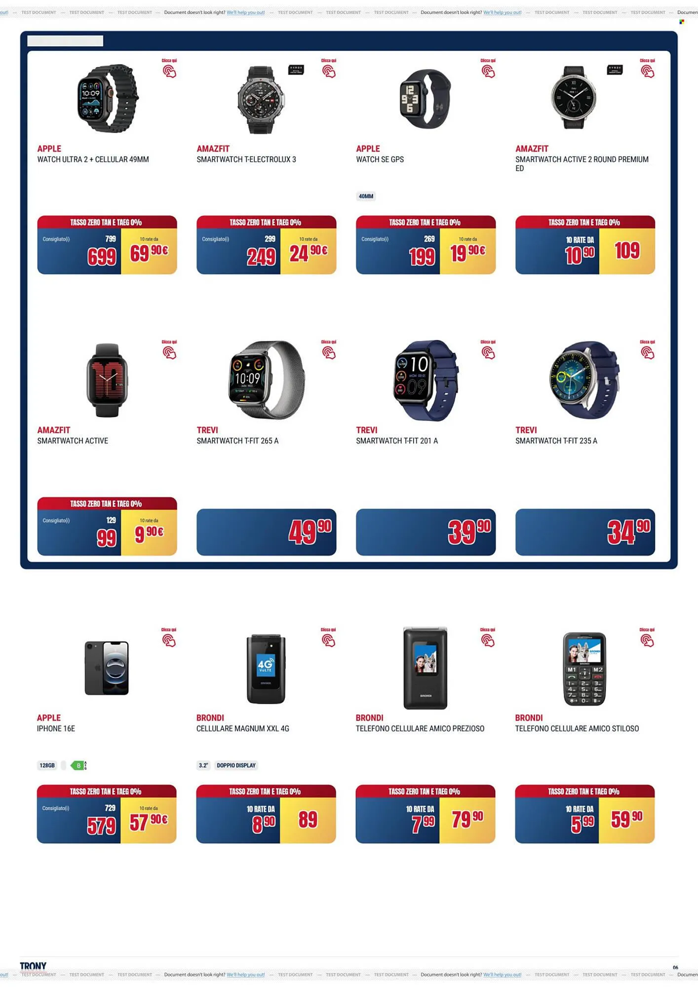 Volantino Trony da 5 febbraio a 18 febbraio di 2026 - Pagina del volantino 6
