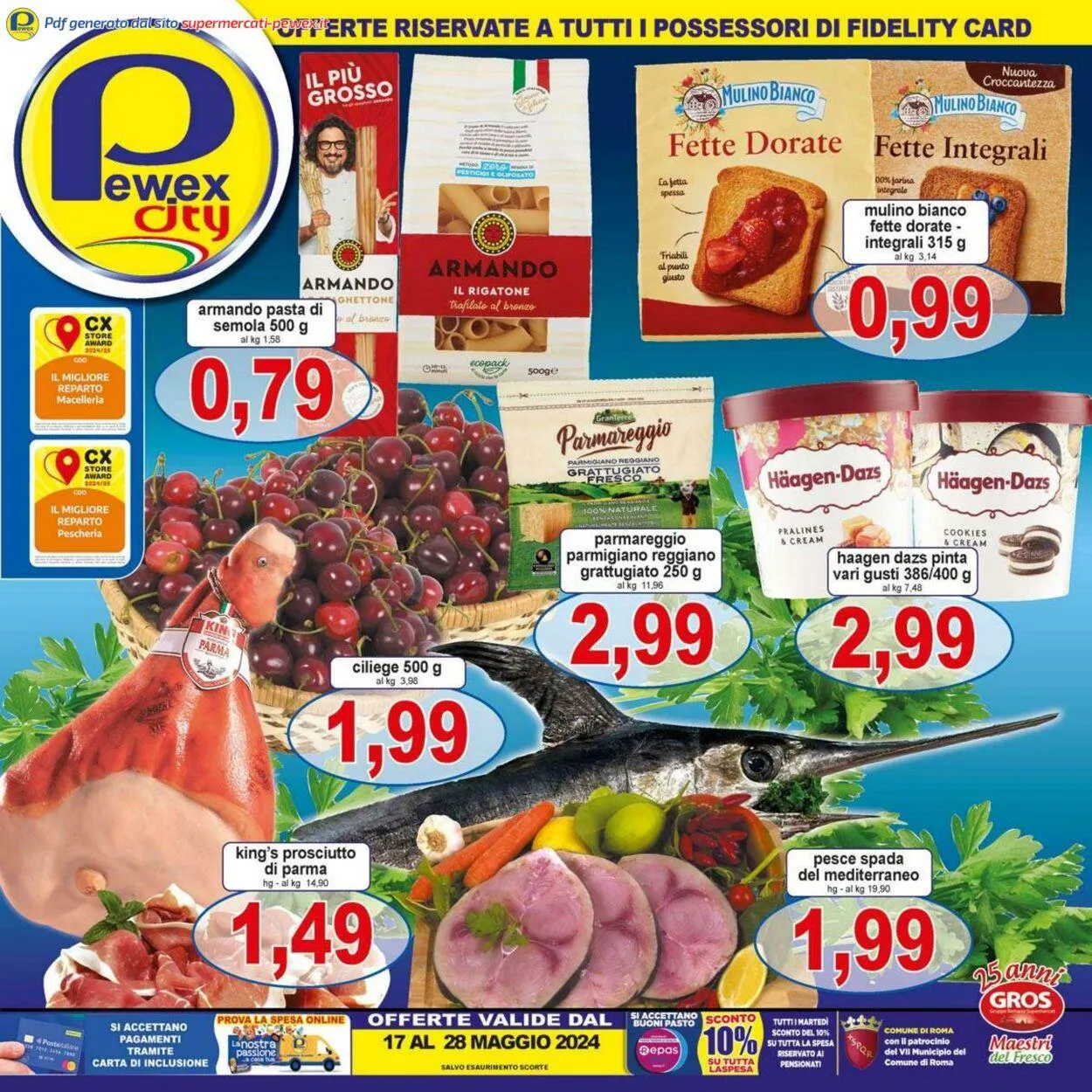 Pewex Volantino attuale da 28 novembre a 12 dicembre di 2024 - Pagina del volantino 1