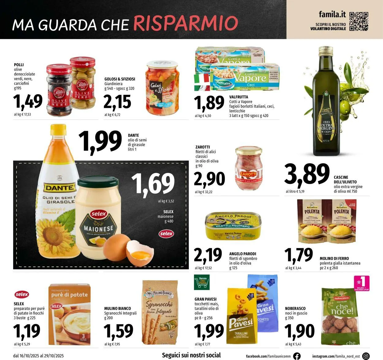Famila Volantino attuale da 16 ottobre a 29 ottobre di 2025 - Pagina del volantino 12