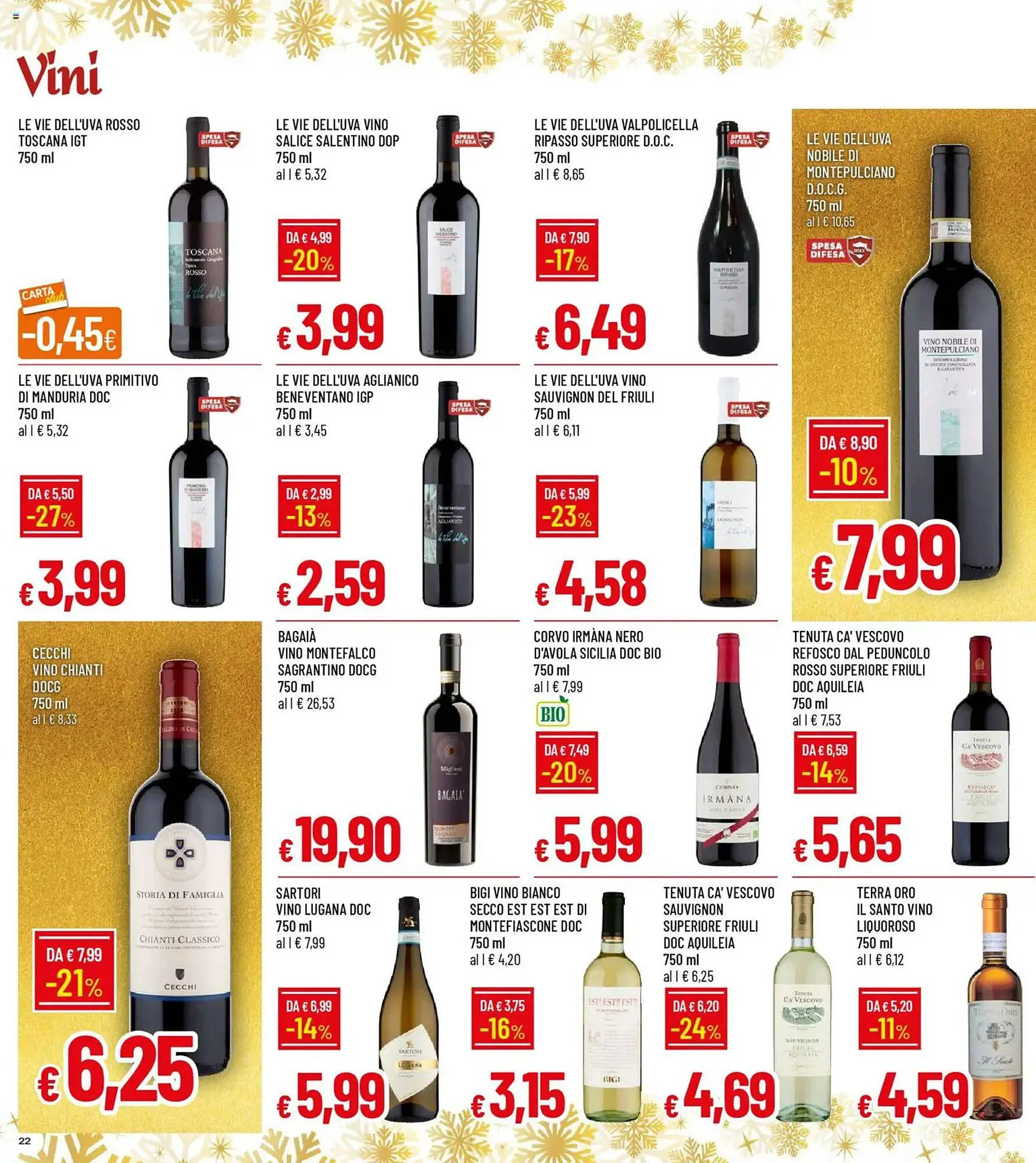 Volantino Galassia da 15 dicembre a 28 dicembre di 2025 - Pagina del volantino 22