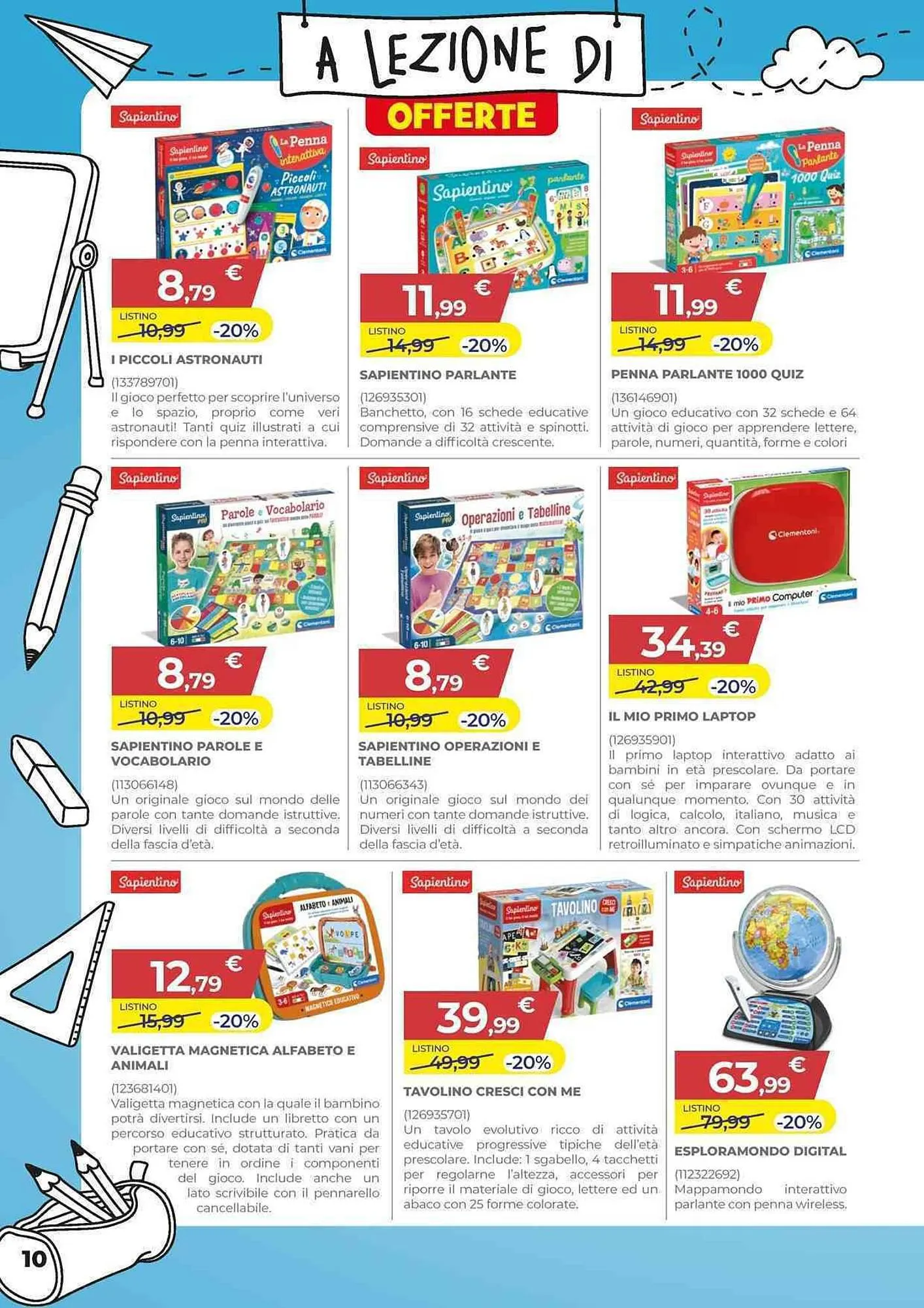 Volantino Toys Center da 31 agosto a 27 settembre di 2023 - Pagina del volantino 10