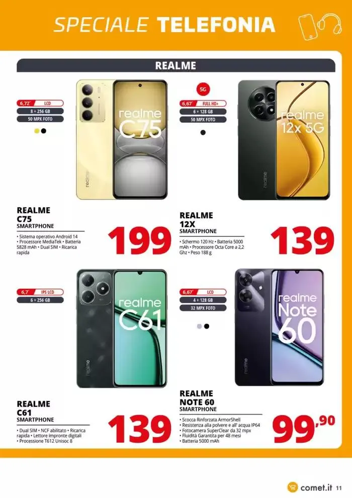 Speciale Telefonia da Comet! da 20 marzo a 2 aprile di 2025 - Pagina del volantino 11