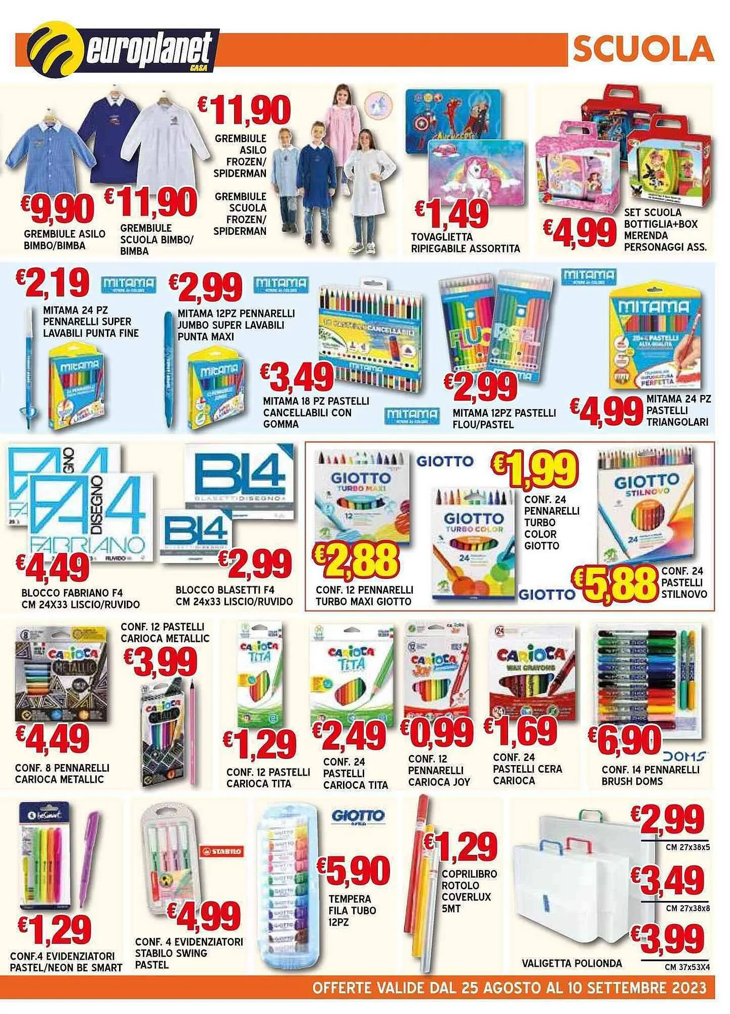 Volantino Europlanet Casa da 25 agosto a 10 settembre di 2023 - Pagina del volantino 5