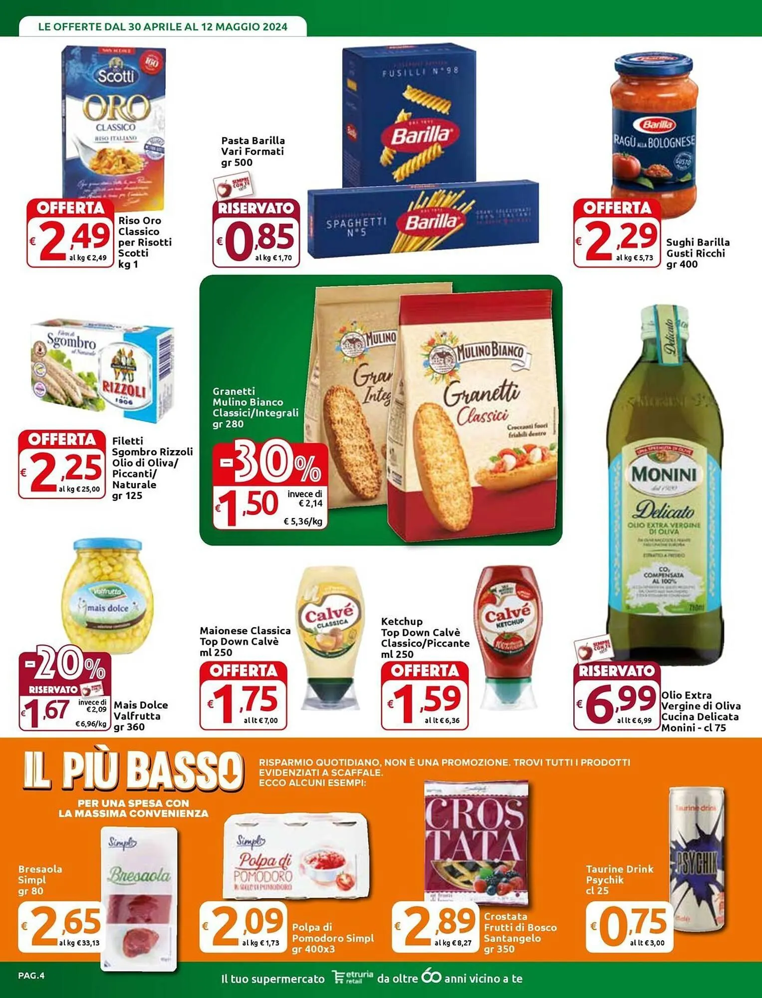 Volantino Carrefour Express da 30 aprile a 12 maggio di 2024 - Pagina del volantino 4