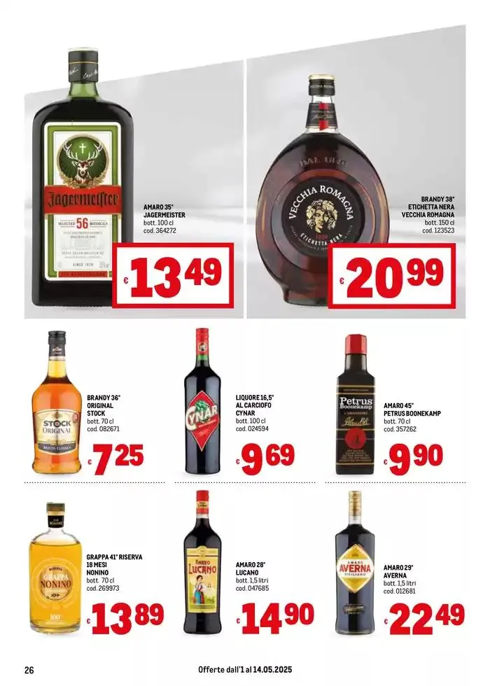 Offerte per Te -Area 4 da 2 maggio a 14 maggio di 2025 - Pagina del volantino 26