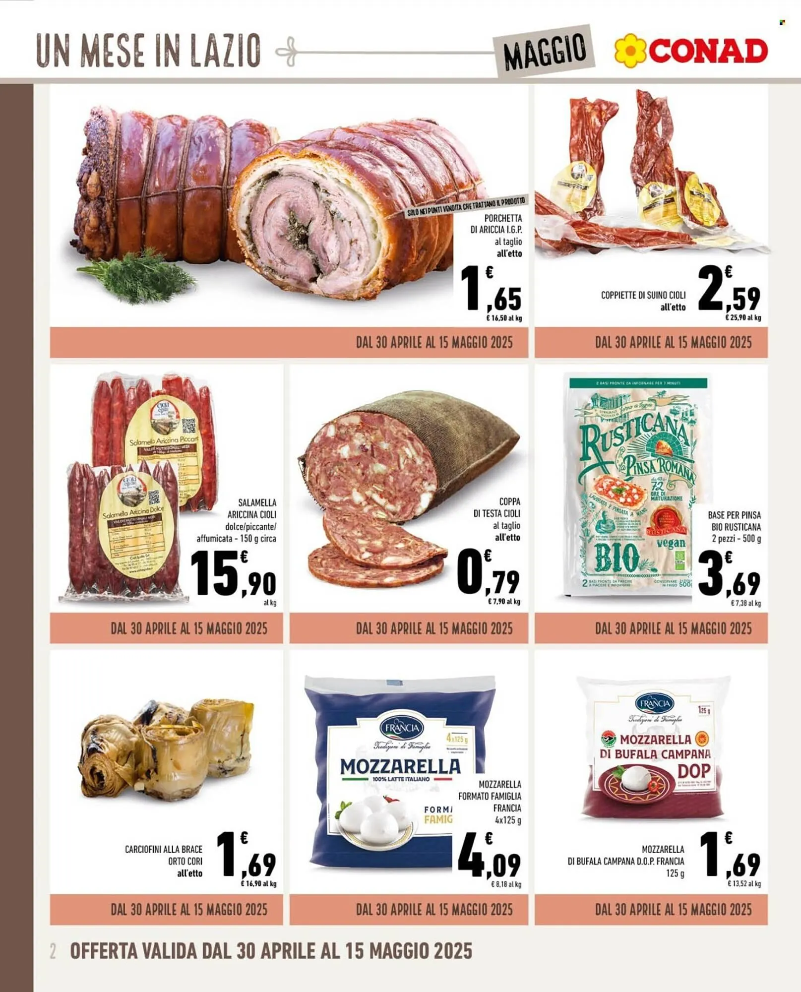 Volantino Conad da 30 aprile a 31 maggio di 2025 - Pagina del volantino 2