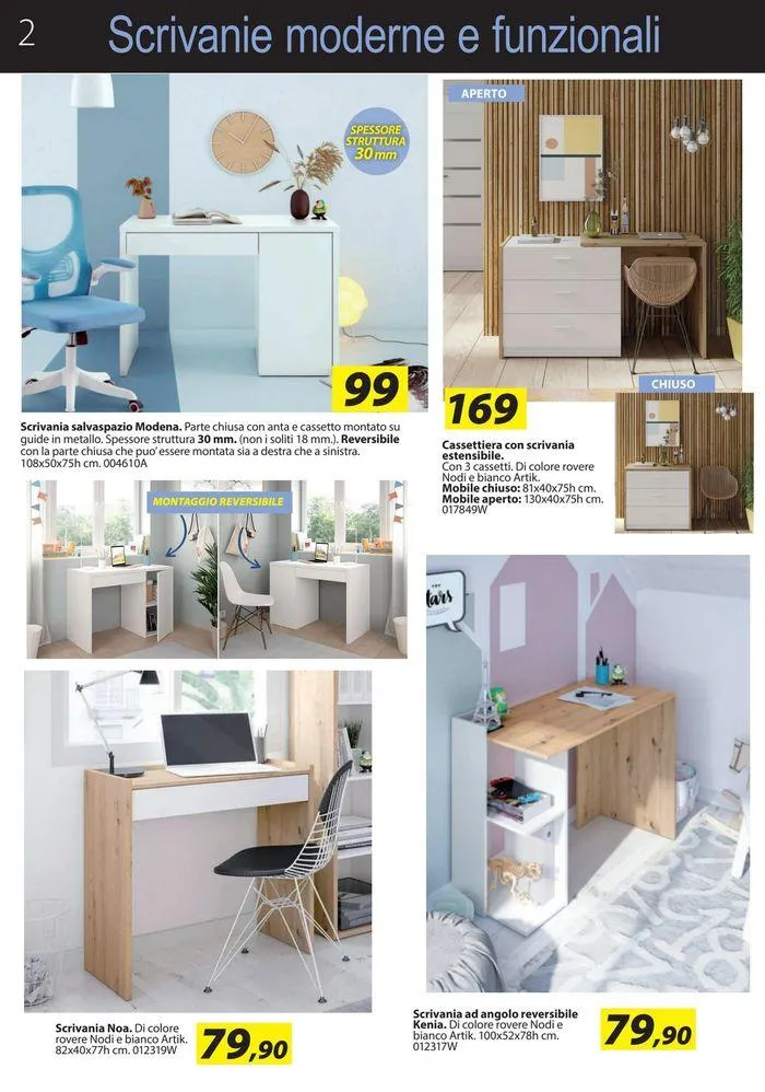 Gli arredi per la tua casa, studio e ufficio da 7 maggio a 25 maggio di 2024 - Pagina del volantino 2