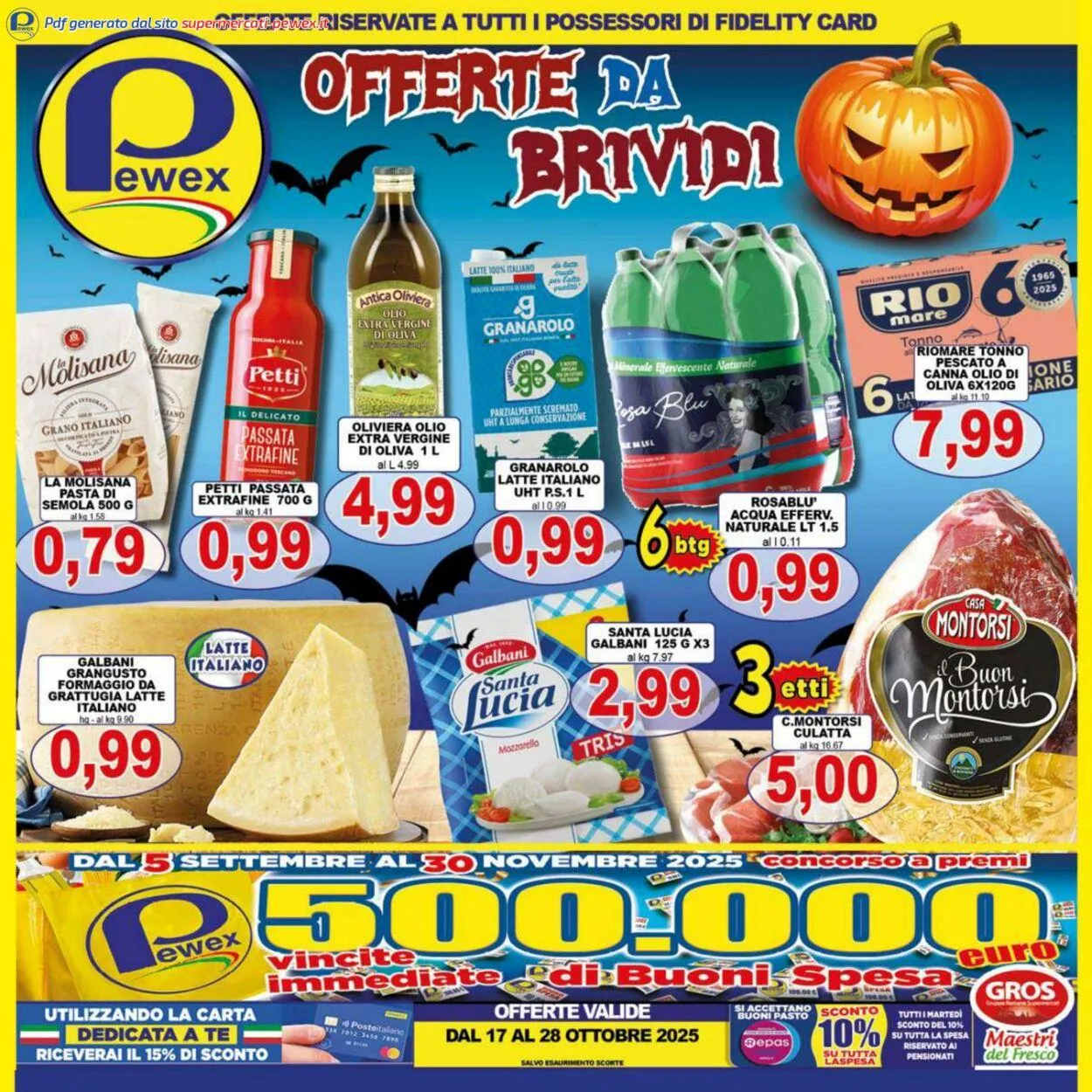 Pewex Volantino attuale da 28 ottobre a 11 novembre di 2025 - Pagina del volantino 1
