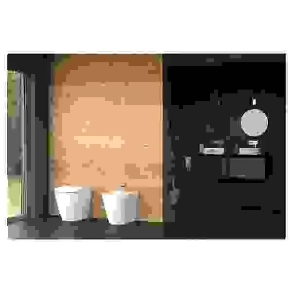 COPRIWATER LUNA IN TERMOINDURENTE BIANCO CON CERNIERE IN ACCIAIO SOFT CLOSE SGANCIO RAPIDO