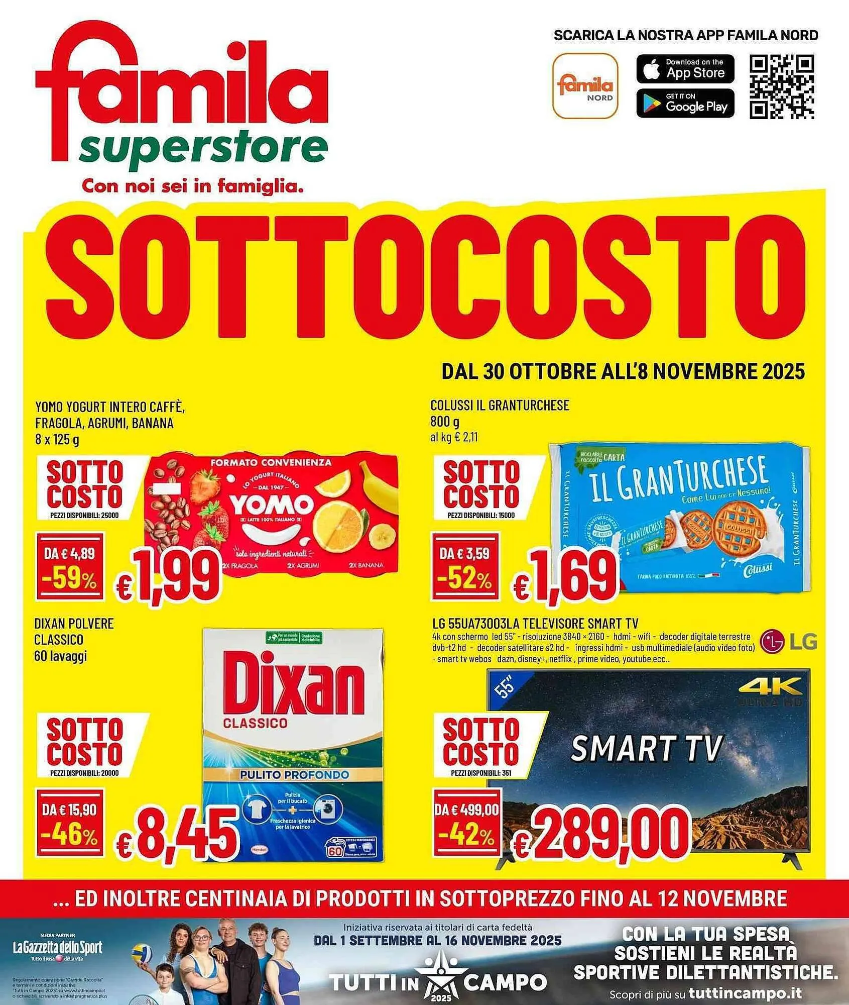 Volantino Famila Superstore da 30 ottobre a 12 novembre di 2025 - Pagina del volantino 1