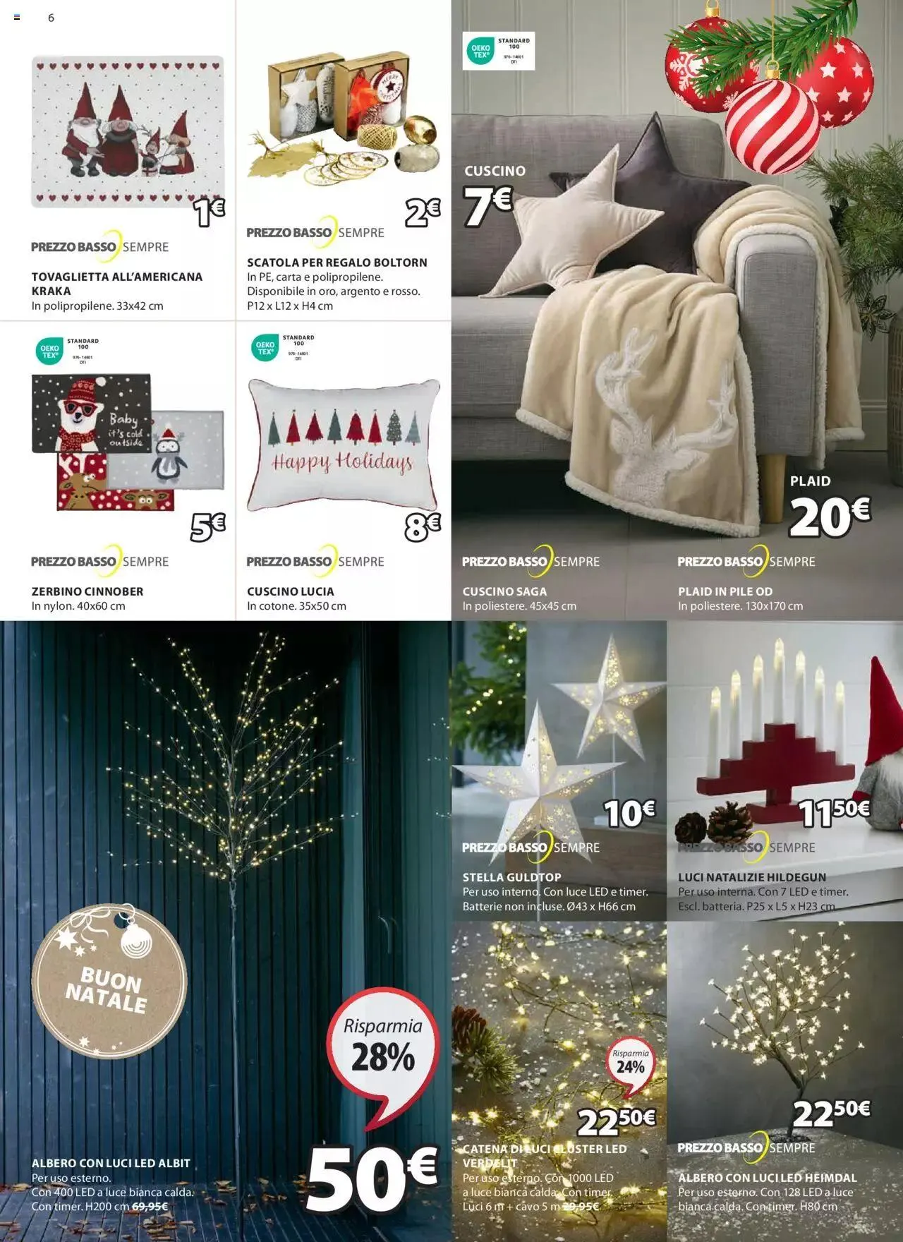 JYSK - Offerte da 7 dicembre a 4 gennaio di 2024 - Pagina del volantino 7