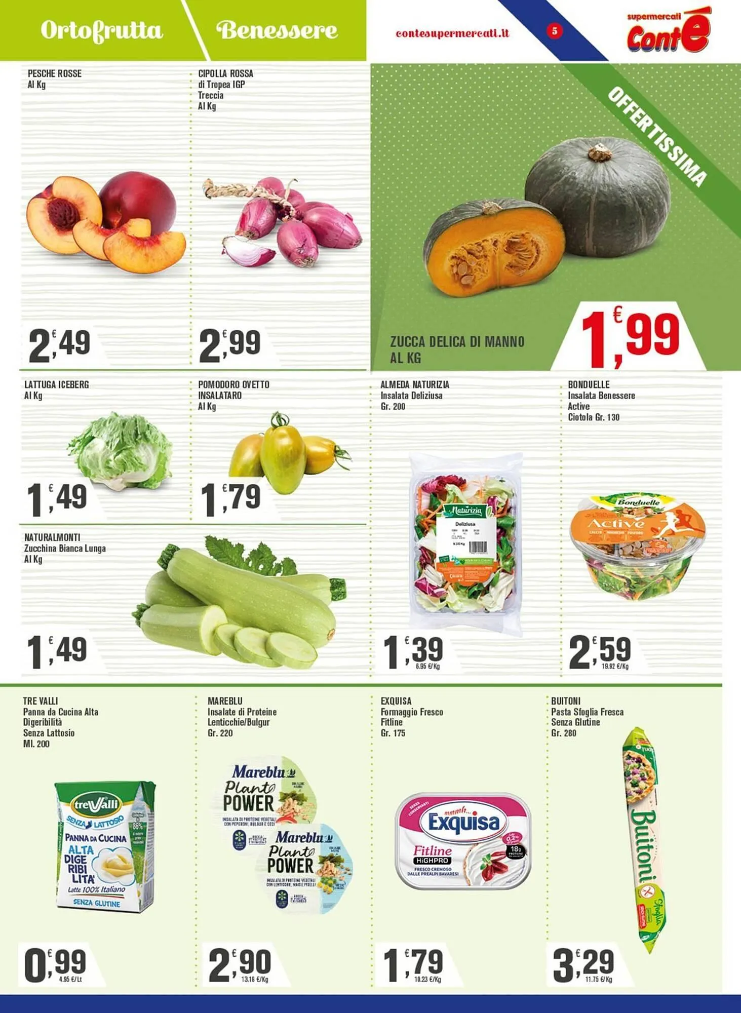 Volantino Conté Supermercati da 31 luglio a 10 agosto di 2025 - Pagina del volantino 5