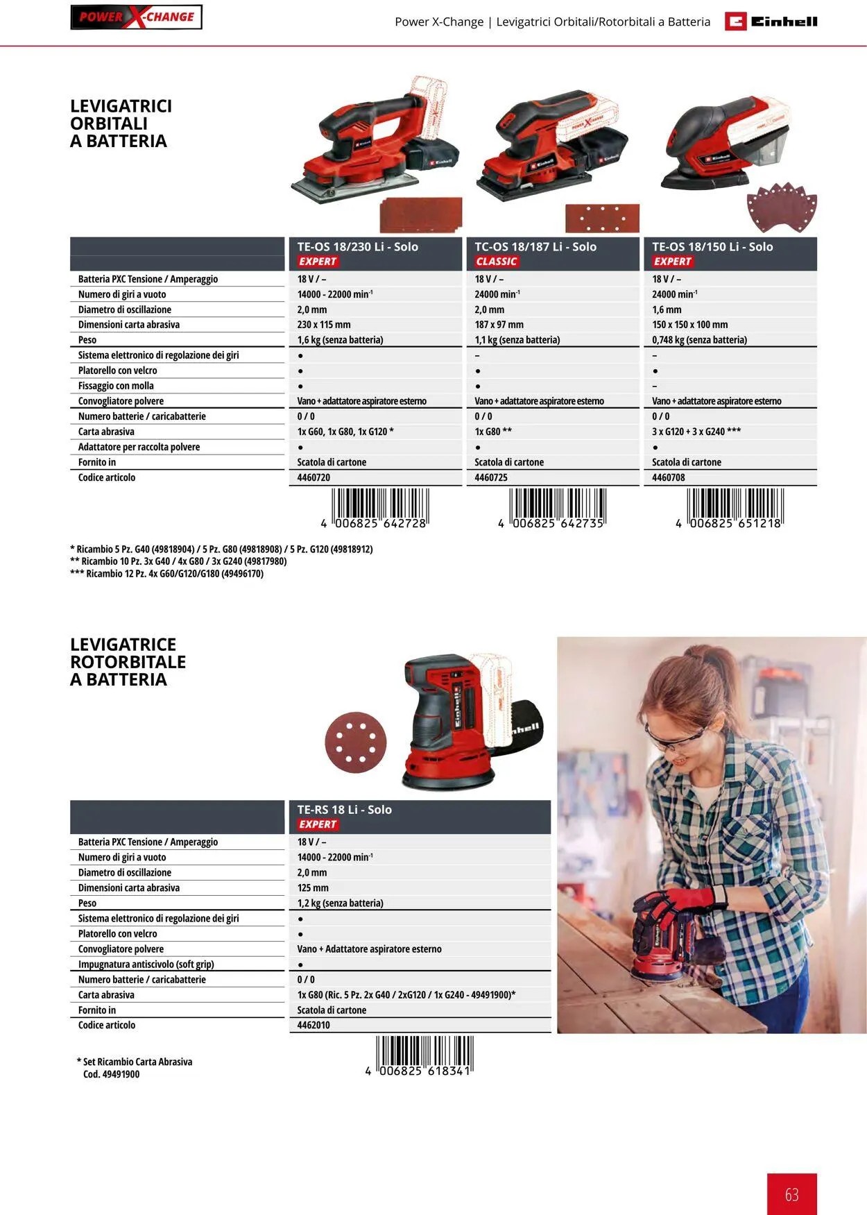 Einhell da 17 giugno a 17 dicembre di 2025 - Pagina del volantino 63